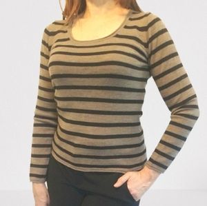 Brunella Gori Italian Wool Striped Sweater